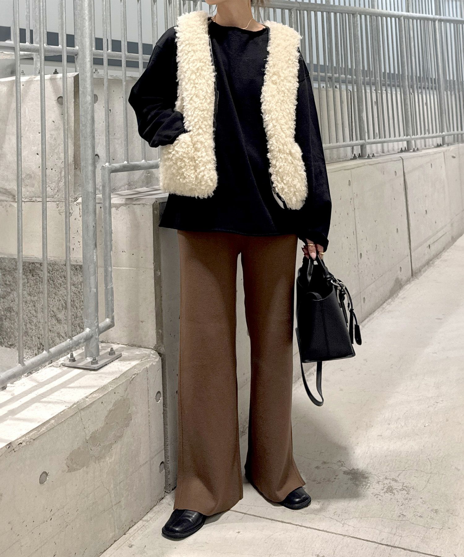 &&model：161cm&&
