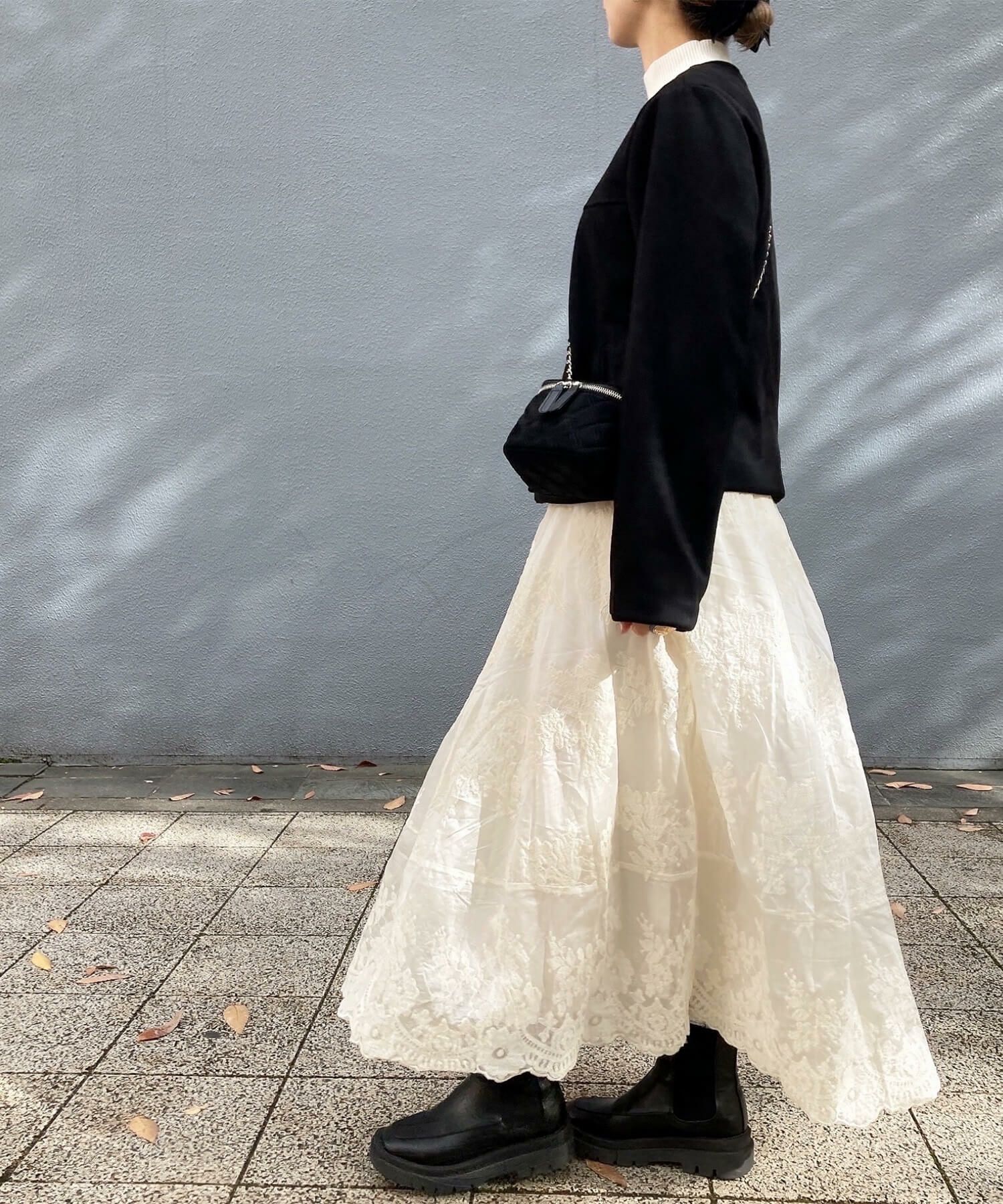 ノーカラースエードショートジャケット | No collar suede short