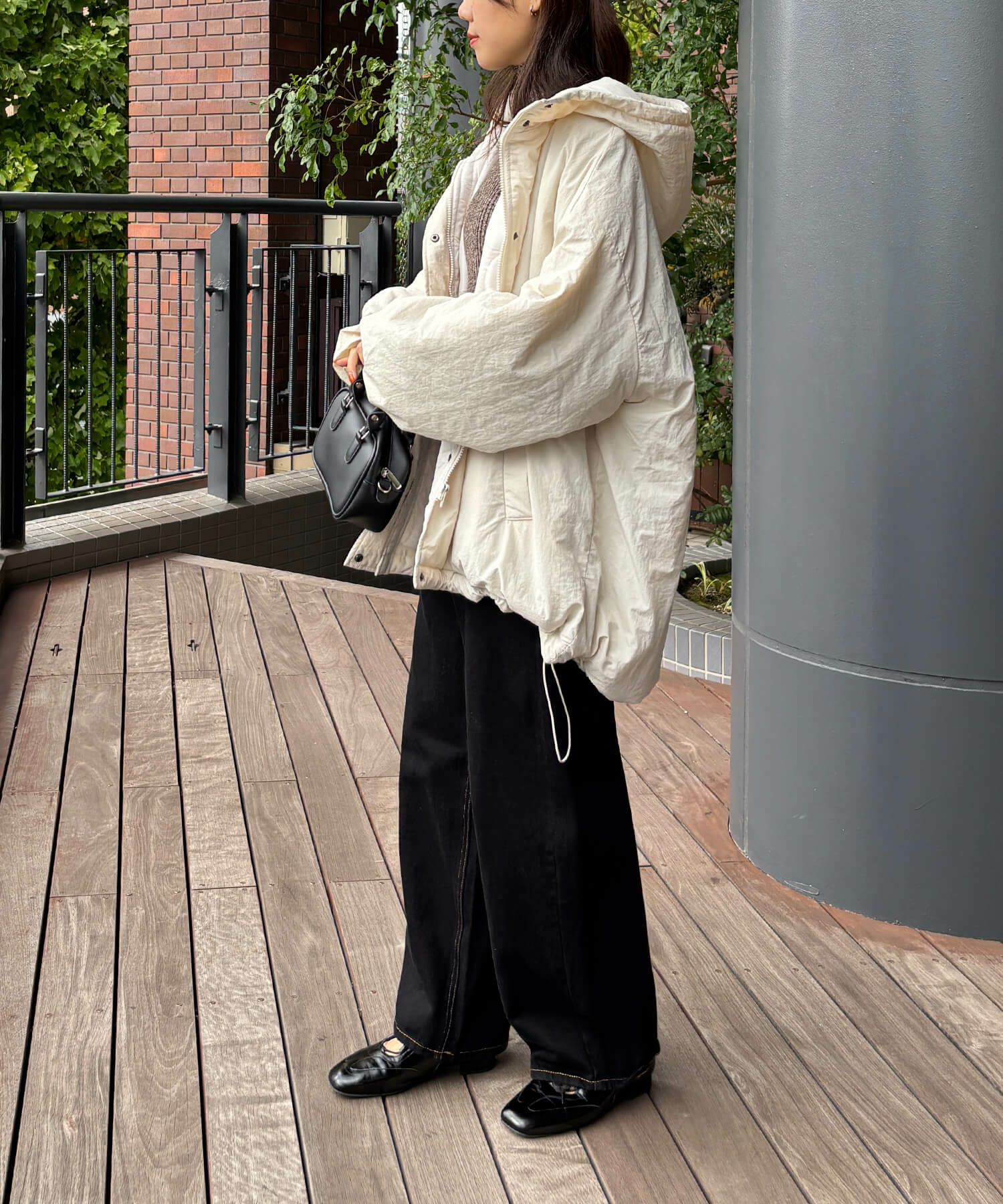 &&model：152cm&&