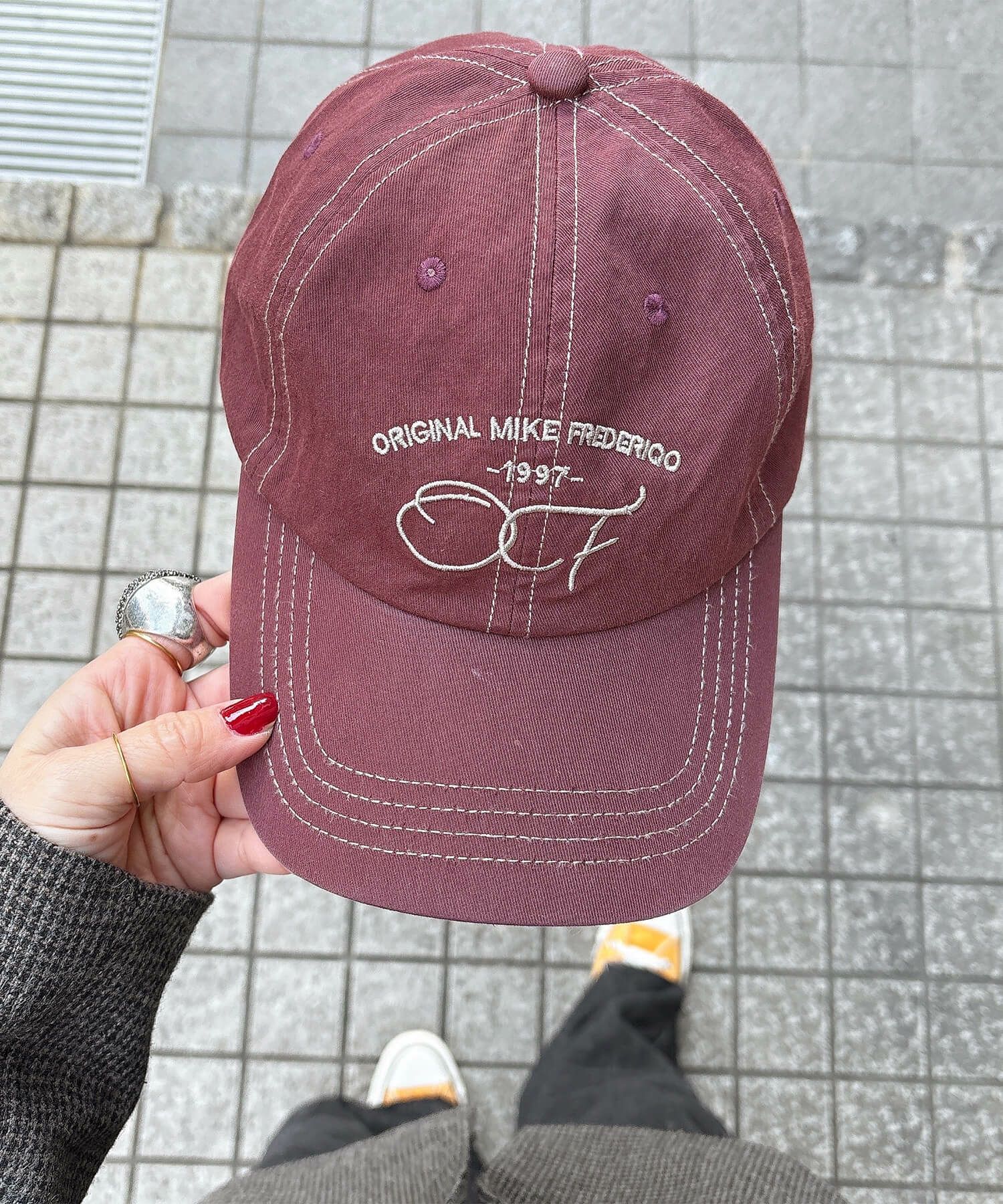 刺繍ロゴキャップ | Embroidery logo cap (comochi select)