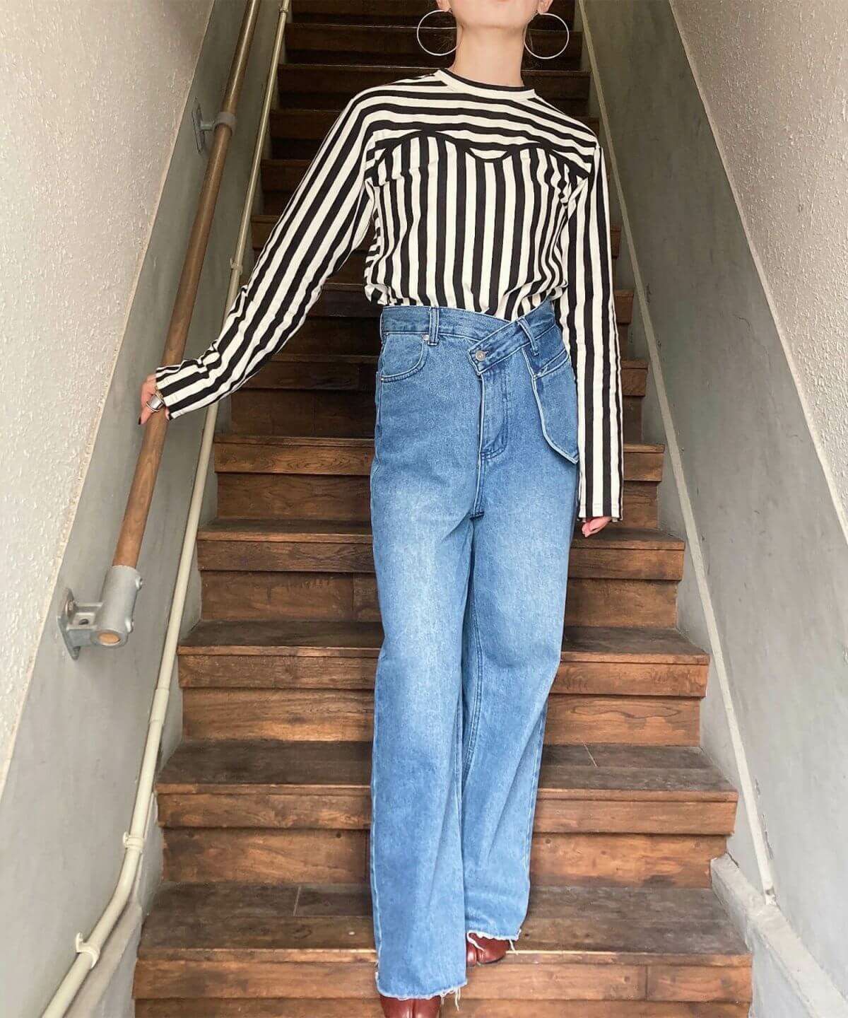 &&model：158cm&&
